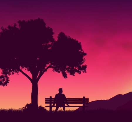 اگه هنوز تو خلوتت یادی ازم نمیکنی