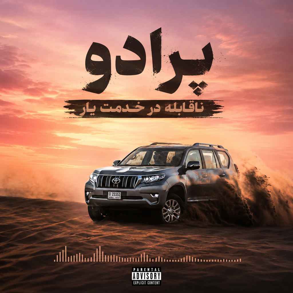پرادو ناقابله در خدمت یار بیو کنارم